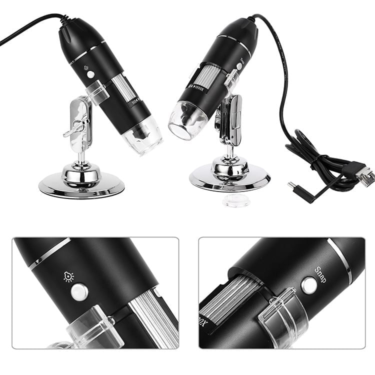 📱Portable Microscope Connected To A Mobile Phone 50x-1600x Magnification 🔬