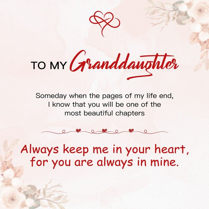 🔥🔥🔥🎄-For Granddaughter - For You Are Always In Mine Beads Bracelet