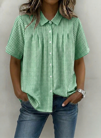 New Arrivals🔥Women’s Casual Gingham Checkered Shirt