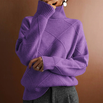 AUTUMN FLASH SALE🔥CASHMERE TURTLENECK SWEATER CARDIGAN