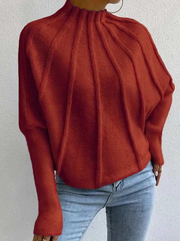 🎄Christmas Sale🔥 2024 Women's Casual Bat Sleeve Pullover Sweater