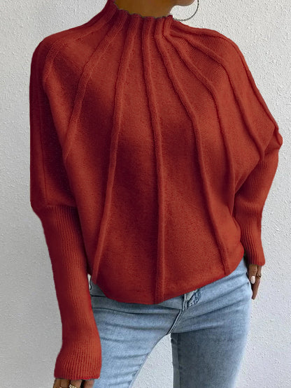 🎄Christmas Sale🔥 2024 Women's Casual Bat Sleeve Pullover Sweater