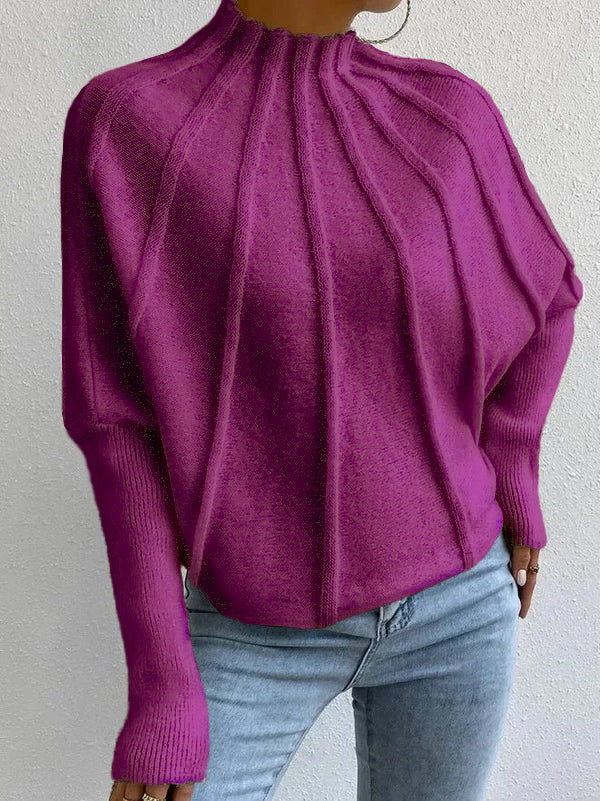 🎄Christmas Sale🔥 2024 Women's Casual Bat Sleeve Pullover Sweater
