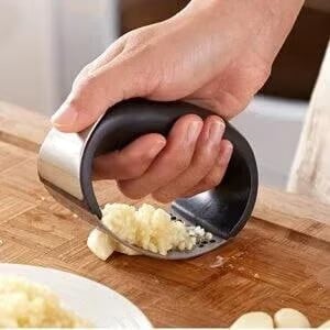 304 Stainless Steel Ring Garlic Press