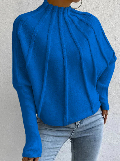 🎄Christmas Sale🔥 2024 Women's Casual Bat Sleeve Pullover Sweater