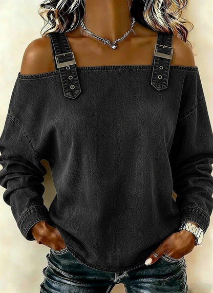 New Arrivals🔥 Women's Sleeveless Denim Shirt