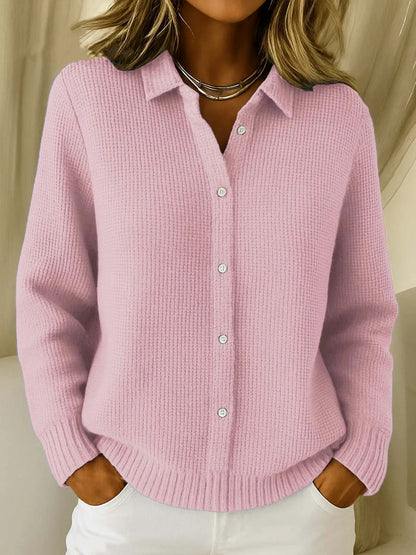 NEW🔥 Women's Casual Cotton Button-Down Cardigan Sweater