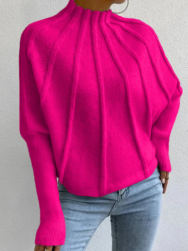 🎄Christmas Sale🔥 2024 Women's Casual Bat Sleeve Pullover Sweater