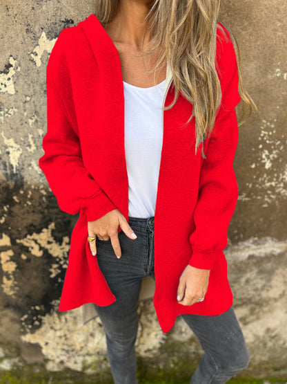 🎄Christmas Sale🔥 Round Neck Zipper Long Sleeve Casual Jacket