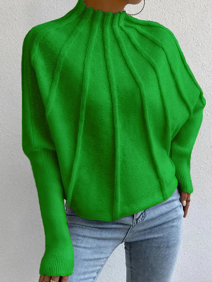 🎄Christmas Sale🔥 2024 Women's Casual Bat Sleeve Pullover Sweater