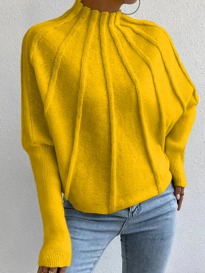 🎄Christmas Sale🔥 2024 Women's Casual Bat Sleeve Pullover Sweater