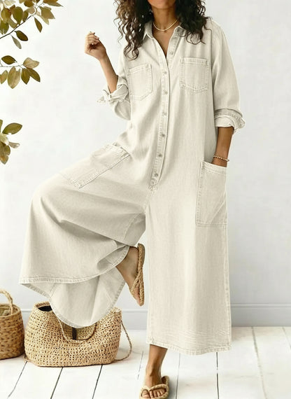 New Arrivals🔥 Women's Cozy and Casual Cotton Jumpsuit