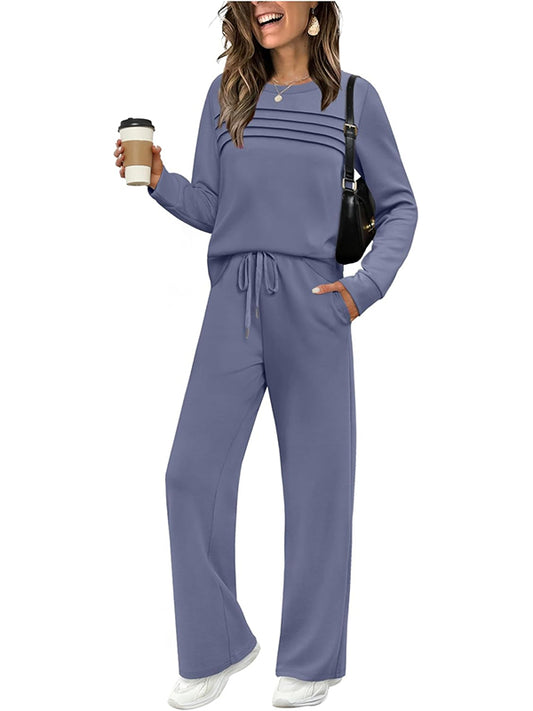 ⏰ LAST DAY SAVE 50% 💥Women's 2 Piece Sets Sweatshirt Casual Travel Outfits