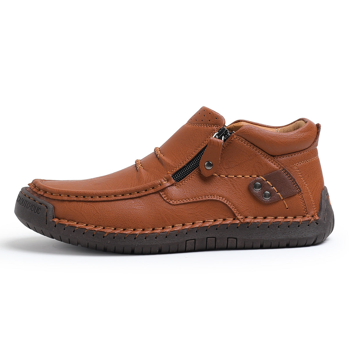 ⏰Limited Time Sale 70% OFF-Men’s Handmade Premium Leather Slip-On Driving Boots