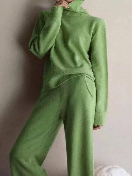 ⏰ LAST DAY SAVE 49% 💥 2026 Hot Sale Soft Cashmere Turtleneck Set