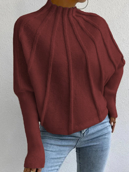 🎄Christmas Sale🔥 2024 Women's Casual Bat Sleeve Pullover Sweater
