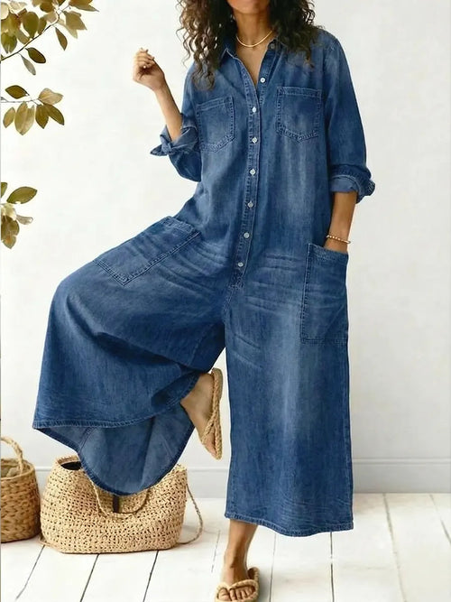 New Arrivals🔥 Women's Cozy and Casual Cotton Jumpsuit