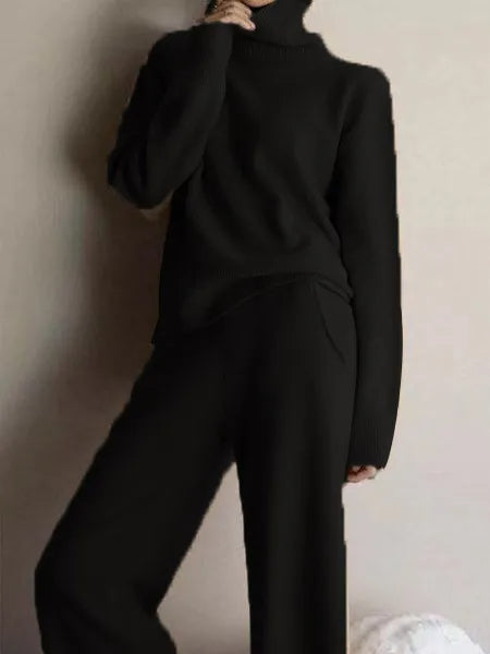 ⏰ LAST DAY SAVE 49% 💥 2026 Hot Sale Soft Cashmere Turtleneck Set