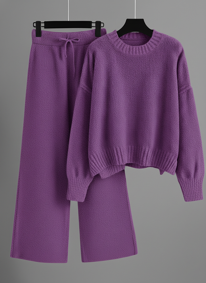 ⏰ LAST DAY SAVE 50% 💥2025 Hot Sale Casual Soft Cashmere Sweater Suit