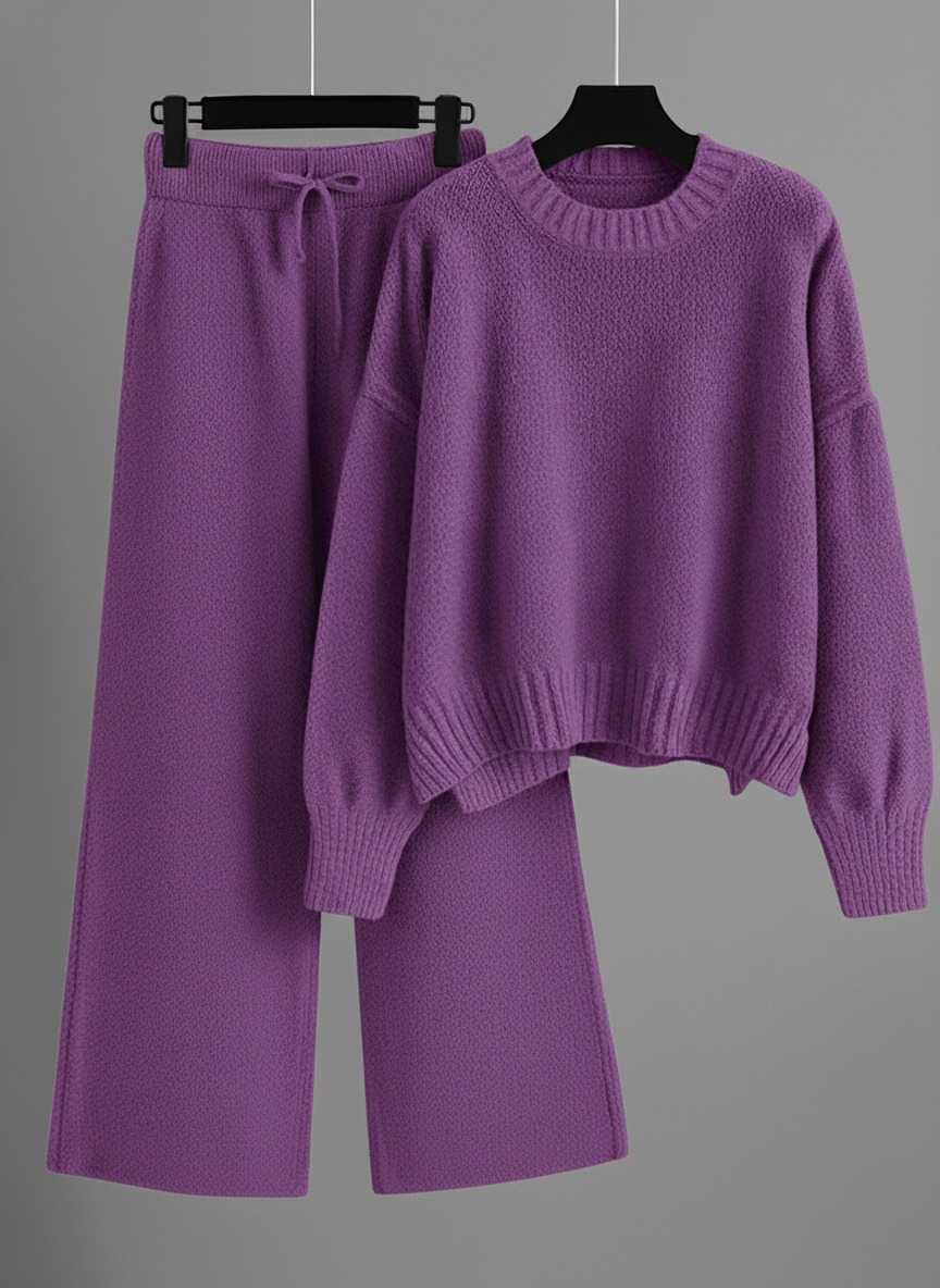 ⏰ LAST DAY SAVE 50% 💥2026 Hot Sale Casual Soft Cashmere Sweater Suit