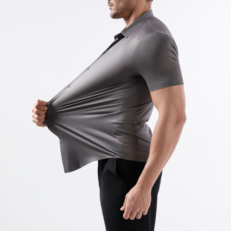 🔥Hot Sale 50% OFF🔥Men's Short Sleeve 4-Way Stretch Shirt