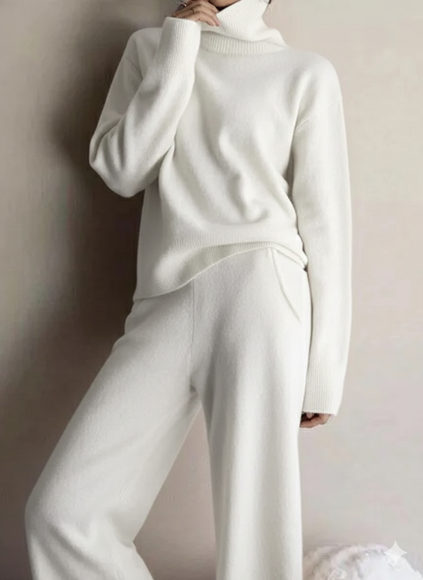 ⏰ LAST DAY SAVE 49% 💥 2026 Hot Sale Soft Cashmere Turtleneck Set