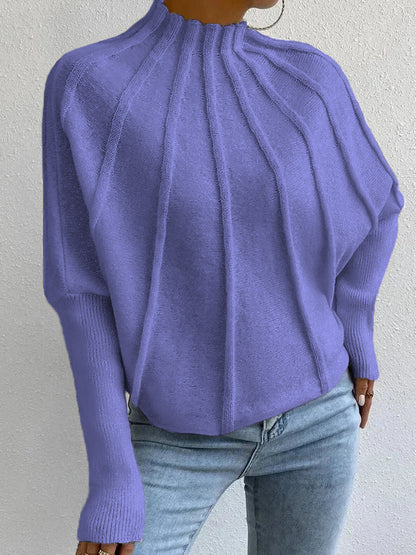 🎄Christmas Sale🔥 2024 Women's Casual Bat Sleeve Pullover Sweater