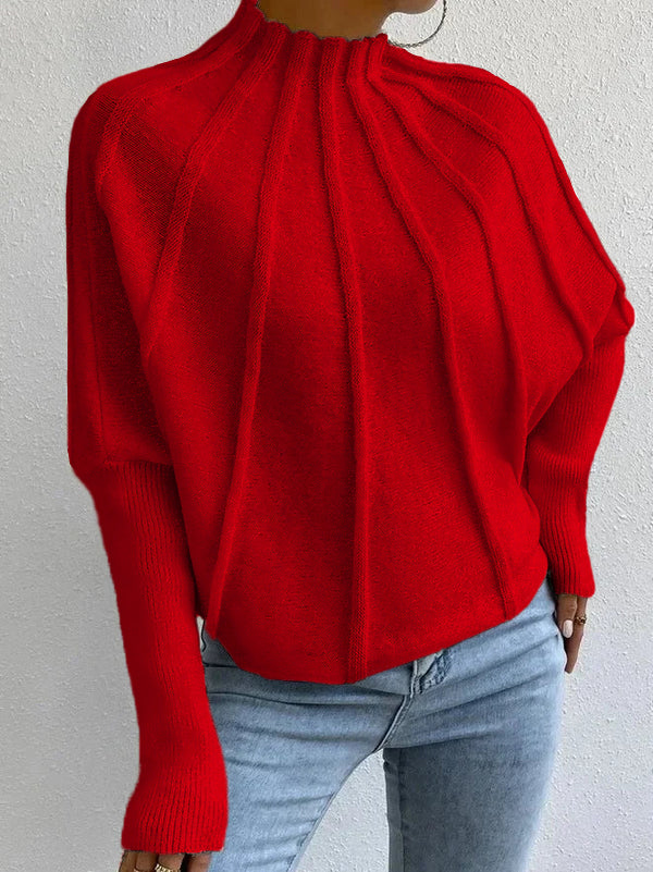 🎄Christmas Sale🔥 2024 Women's Casual Bat Sleeve Pullover Sweater