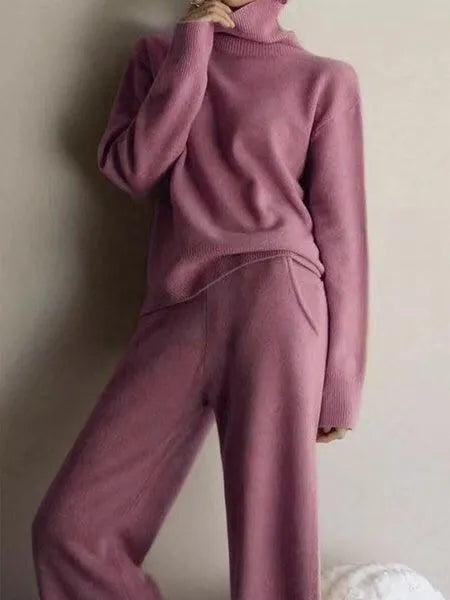 ⏰ LAST DAY SAVE 49% 💥 2026 Hot Sale Soft Cashmere Turtleneck Set