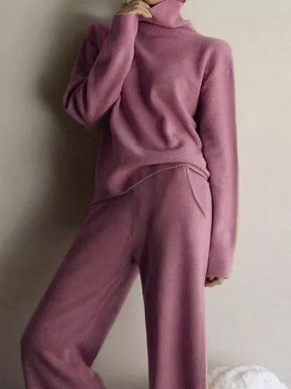 ⏰ LAST DAY SAVE 49% 💥 2026 Hot Sale Soft Cashmere Turtleneck Set