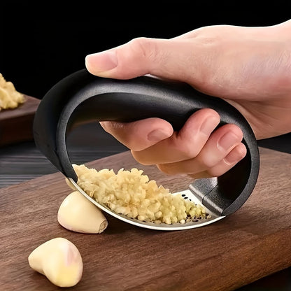 304 Stainless Steel Ring Garlic Press