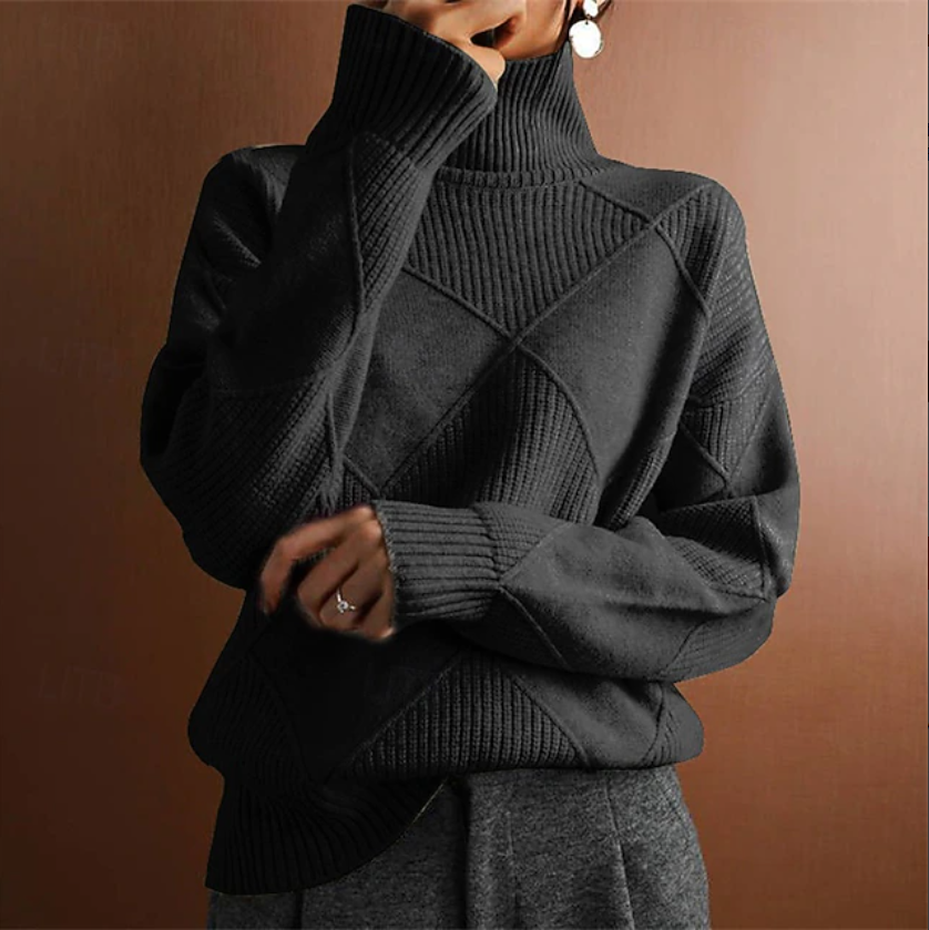 AUTUMN FLASH SALE🔥CASHMERE TURTLENECK SWEATER CARDIGAN