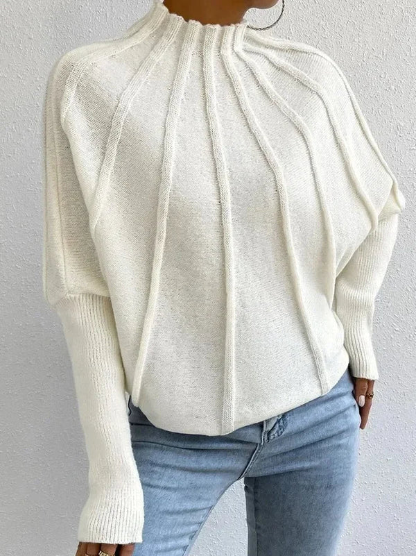 🎄Christmas Sale🔥 2024 Women's Casual Bat Sleeve Pullover Sweater