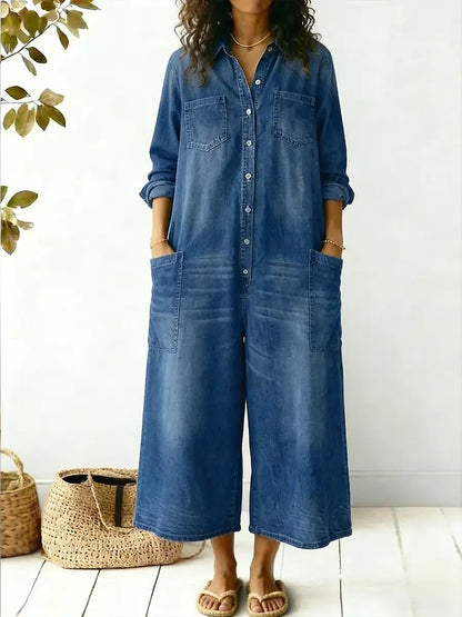 New Arrivals🔥 Women's Cozy and Casual Cotton Jumpsuit