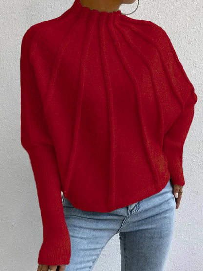 🎄Christmas Sale🔥 2024 Women's Casual Bat Sleeve Pullover Sweater