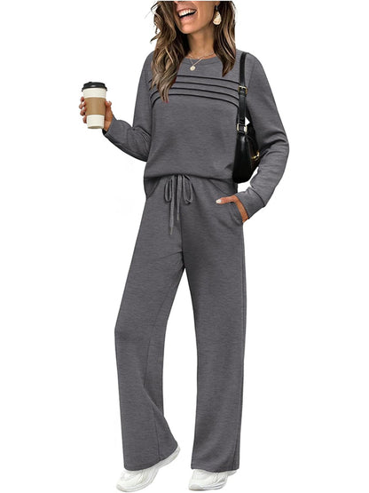 ⏰ LAST DAY SAVE 50% 💥Women's 2 Piece Sets Sweatshirt Casual Travel Outfits