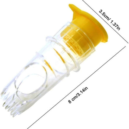 ⚡Adjustable spring-loaded 3-in-1 paring knife