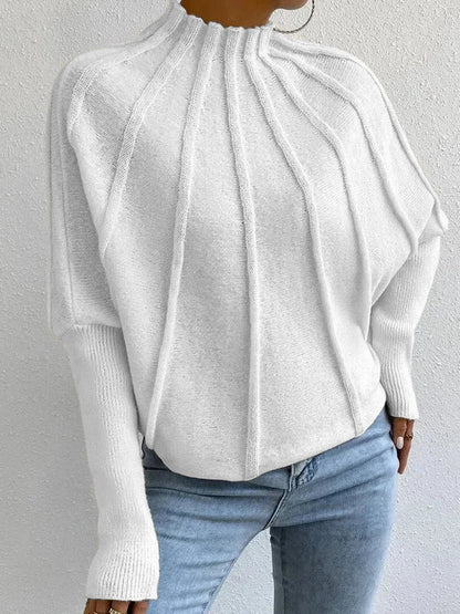 🎄Christmas Sale🔥 2024 Women's Casual Bat Sleeve Pullover Sweater