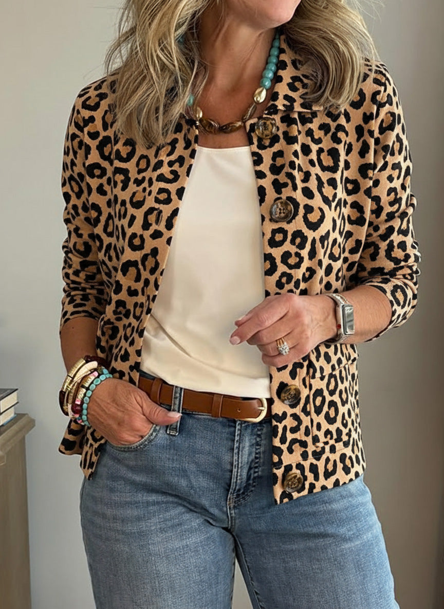 New Arrivals🔥 Casual Lapel Pocket Solid Color Jacket