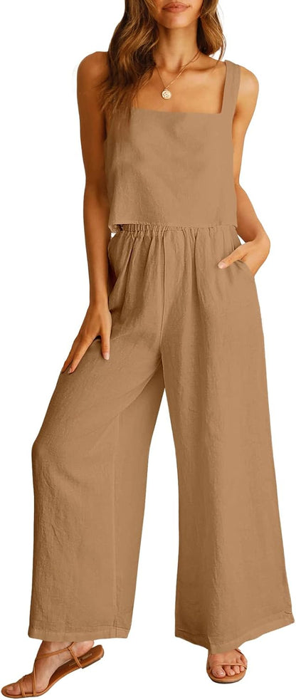 ⏰ LAST DAY SAVE 50% 💥Women's  Summer Beach Vacation Suit Two Piece Set