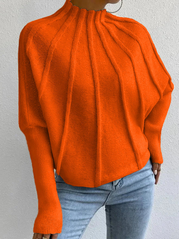 🎄Christmas Sale🔥 2024 Women's Casual Bat Sleeve Pullover Sweater