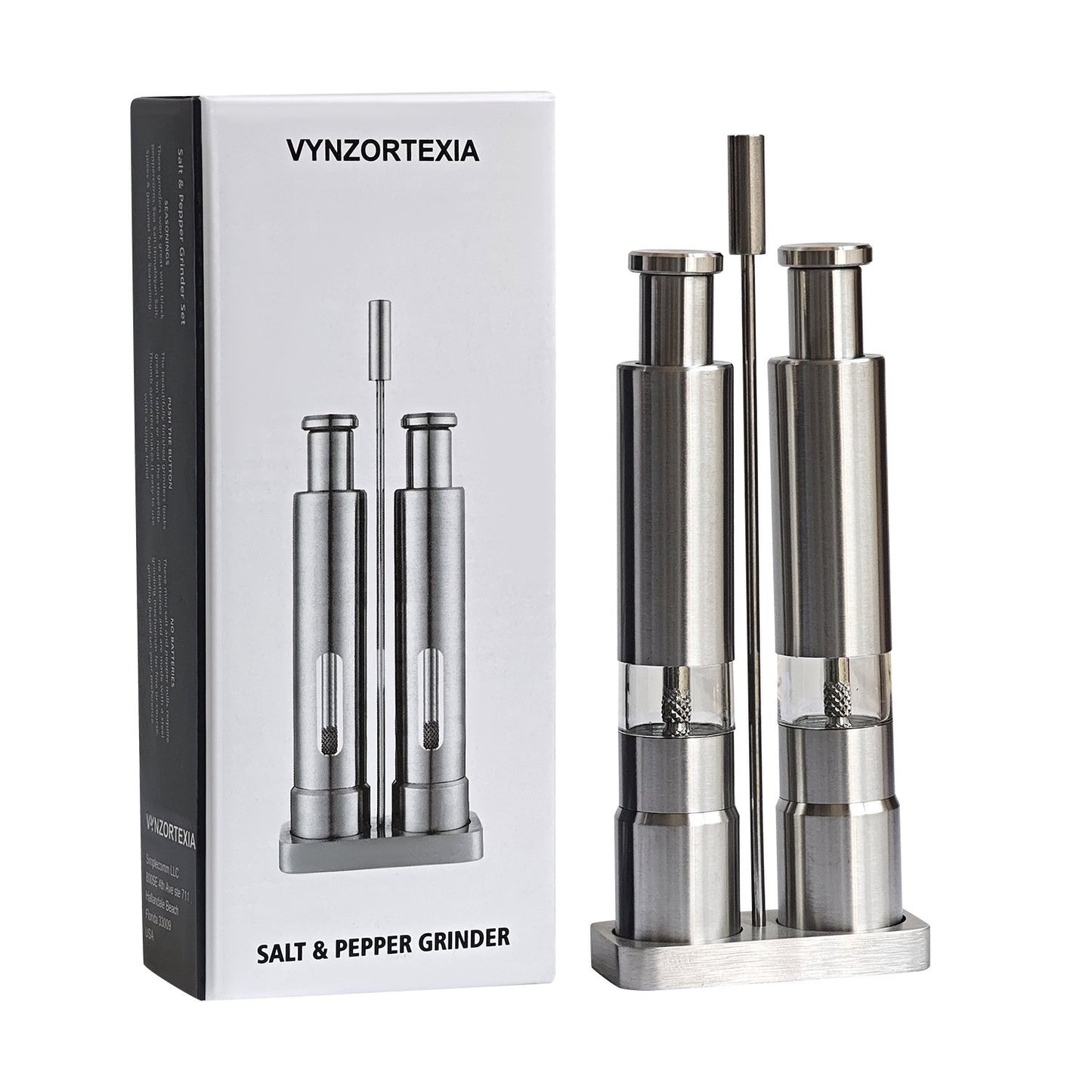 🔥Stainless Steel Salt And Pepper Grinder