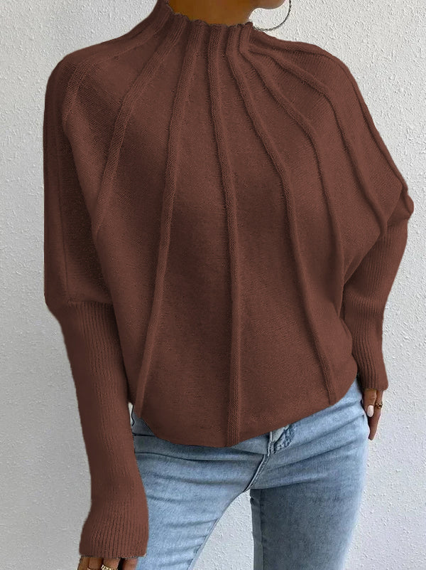 🎄Christmas Sale🔥 2024 Women's Casual Bat Sleeve Pullover Sweater