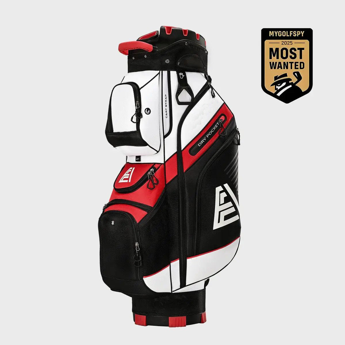 🏌️ Golf T-LOCK Cart Bag 14 Way Organizer Dividers Quiet Golf Bag