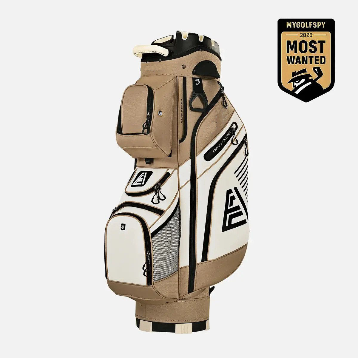 🏌️ Golf T-LOCK Cart Bag 14 Way Organizer Dividers Quiet Golf Bag