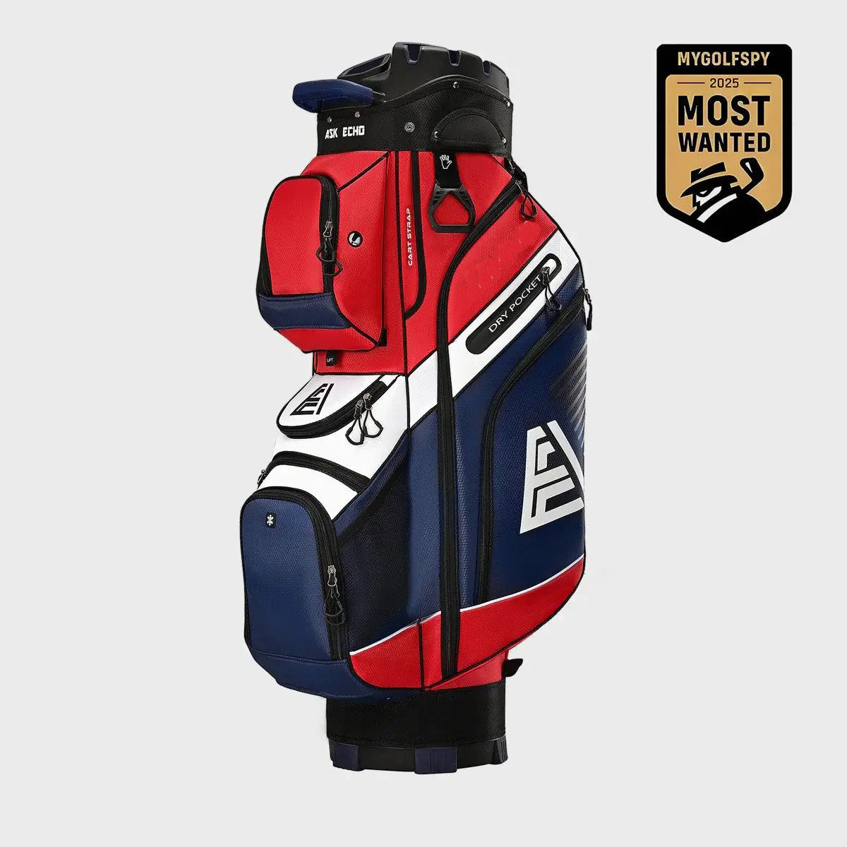 🏌️ Golf T-LOCK Cart Bag 14 Way Organizer Dividers Quiet Golf Bag